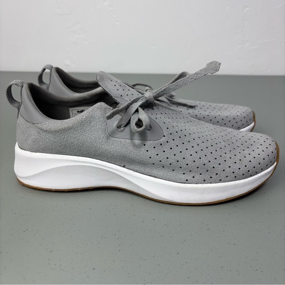 Native Apollo 2.0 Men's Sneakers Slip On Size 8.5 US/ 41.5 EU Gray Casual - Picture 1 of 10